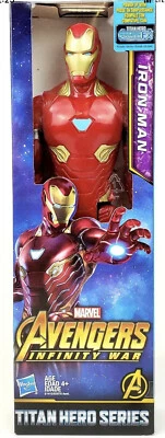 Marvel Avengers Infinity War Titan Hero Series Iron Man Figura Nueva Hasbro 12 pulgadas Foto 1 de 4