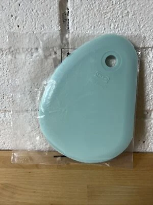 IKEA LATTBAKAD LÄTTBAKAD Bowl Scraper Silicone Spatula Light Blue 704.888.08 NIP - Image 1 of 4