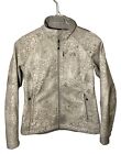 The North Face Womens M Apex Bionic II Full Zip Jacket-Shell White Floral Print