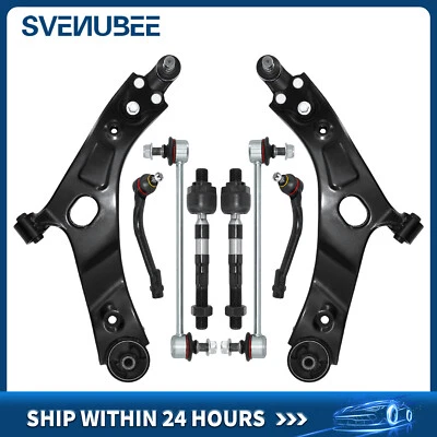 Kit de brazos de control inferiores de 8 piezas para Hyundai Tucson 2010-2013 Kia Sportage 2011-2013 Foto 1 de 4