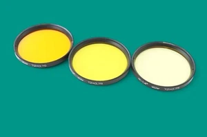 3 pcs KMZ J-1.4x, OC-2.8x, J-2x 66mm size M72x0.75 Lens filters for the Tair 3 - Picture 1 of 5