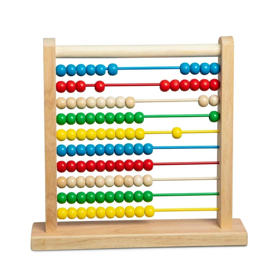 Melissa & Doug Classic Wooden Abacus