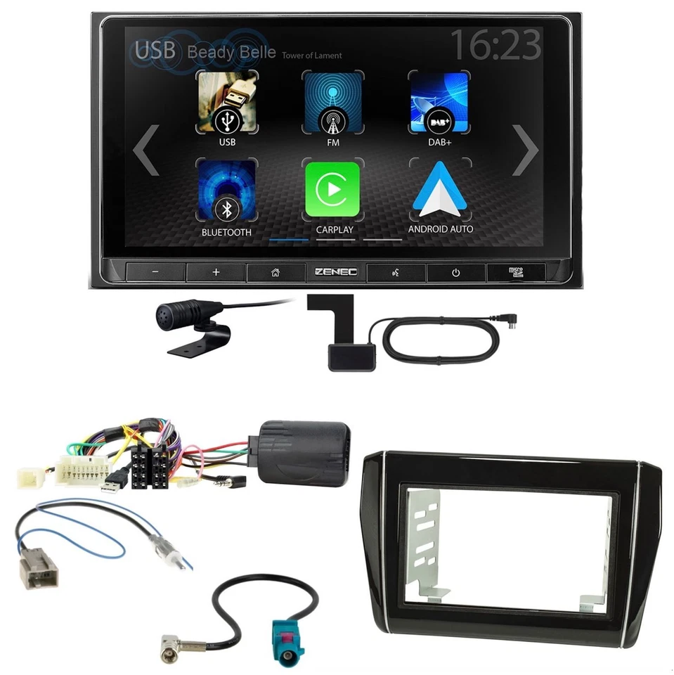 Zenec Z-N538 2-DIN Doppel DIN Bildschirm Radio Car Play Wireless Android Auto