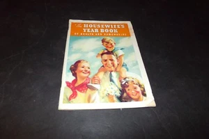 Vintage Housewife Yearbook Horoscopes Recipes Kellogg  Bran  Beauty Hints 1937 - Picture 1 of 12