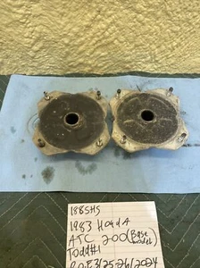 1983 Honda Atc 200 Rear Wheel Hubs Studs Set Pair 188 - Picture 1 of 12