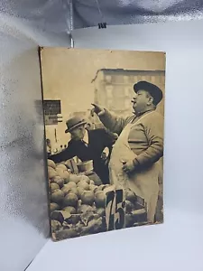 Rare Erika Stone Photography "Fruit Peddler on Orchard Street" 1924 - Picture 1 of 16