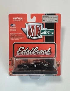 2017 M2 Machines Auto Drivers Edelbrock 1969 Dodge Charger Daytona Hemi Rare - Picture 1 of 8