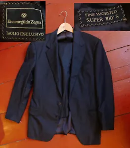 Ermenegildo Zegna 48IT (US 38R) - Super 100s - Taglio Esclusivo MTM - Picture 1 of 23