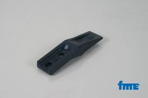 Paquete de 4 dientes de excavadora dientes de atornillado dientes planos dientes de pala distancia entre agujeros 40-45 mm - Imagen 1 de 2