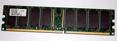 256 MB DDR-RAM 184-pin PC-2100U non-ECC CL2.5 'Hynix HYMD132645B8-H AA' - Photo 1/2