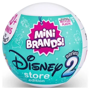ZURU 5 Surprise Mini Brands Disney Store Edition Series 2 Mystery Capsule Toy - Picture 1 of 3