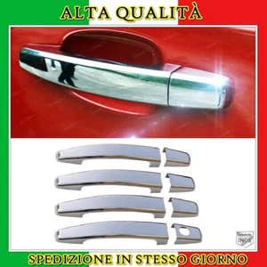 COPERTURA MANIGLIA PORTA CROMATA 8pz ACCIAIO Per OPEL ANTARA 2006-SU - Picture 1 of 11