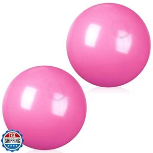 kymqlyw 2 Pcs Inflatable Beach Ball 8 inch Swimming Pool Balls Summer Outdoor - Picture 1 of 5