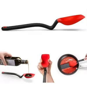 Dreamfarm Supoon Non-Stick Silicone Sit Up Scraping & Cooking Spoon w/Measuring - Picture 1 of 6