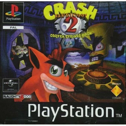 Crash Bandicoot 2 (Playstation PS1) *NO BOX* - Image 1 of 1