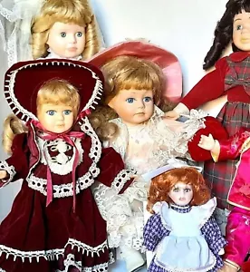 PORCELAIN DOLLS LEONARDO and OTHERS - CLICK on - SELECT - to BROWSE n ORDER - Picture 1 of 179