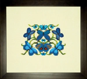 NORA CORBETT COOL BUTTERFLIES CROSS STITCH PATTERN - Picture 1 of 1