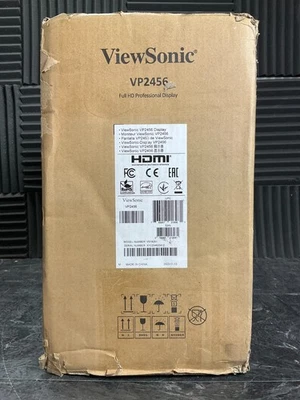 Viewsonic VP2456 23.8" USB-C IPS LED LCD Monitor 1080p VP2456 🇺🇸✨🇺🇸✨ - Image 1 of 4