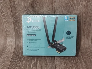 Tarjeta adaptadora para juegos TP-LINK Archer TX55E AX3000 Wi-Fi 6 + Bluetooth 5.2 (NUEVA) - Imagen 1 de 2