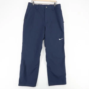 Nike ACG Storm Fit Ski Pants Mens Large Navy Blue Hiking Outdoors Adjustable - Picture 1 of 11