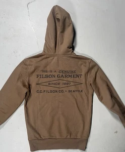 Filson Prospector bestickter Hoodie - braun (Herren XS) - Bild 1 von 10