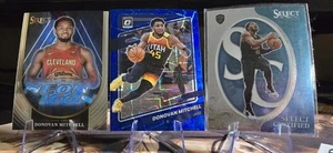 Donovan Mitchell 3 Karten Lot Select Optic Lazers Cavs - Bild 1 von 3