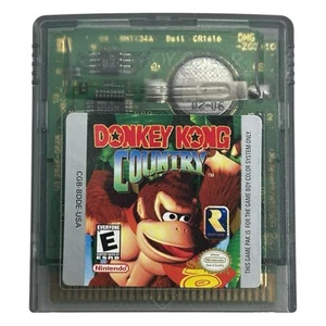 Donkey Kong Country (Nintendo Game Boy Color) Auténtico Cartucho de Juego Probado - Imagen 1 de 2