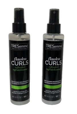 2x TRESemmé Flawless Curls Refresher Spray 6.1oz Each Coconut & Avocado Oil NEW - Image 1 of 4