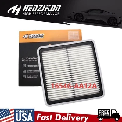 Elemento de filtro de aire del motor Subaru 2005-2018 Impreza WRX STI Legacy nuevo 16546aa12A Foto 1 de 4