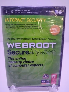 Webroot Secure Anywhere Internet Security Complete 2013 Sealed - Picture 1 of 2