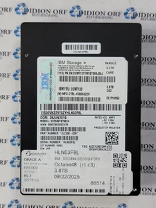 IBM SEAGATE 3.8TB 2.5" SAS Server SSD XS7680TE70014, Grade A, SKU 19802 - Picture 1 of 2