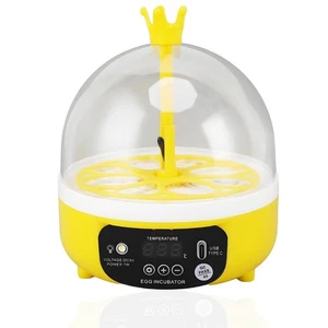 Mini Incubadora de Huevos para Hogar Automática Temperatura Humedad Huevos Vela Cataplasma... - Imagen 1 de 9