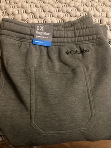 AS5441 COLUMBIA HERREN COLUMBIA TREK JOGGER GRAU:SCHWARZ LOGO XL - Bild 1 von 3