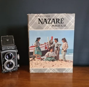 1958 Nazare Portugal Artur Pastor Rare photo book hardback with extra guide - Picture 1 of 16