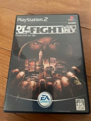 DEF JAM FIGHT FOR NY PlayStation 2 Used GC Complete CIB w/ Manual Japan Import - Image 1 of 4
