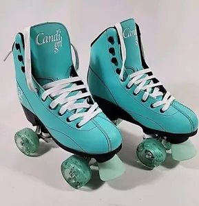 Candi GRL Sabina Colorful Freestyle Roller Skates- Mint/Black Size 08 - Picture 1 of 4
