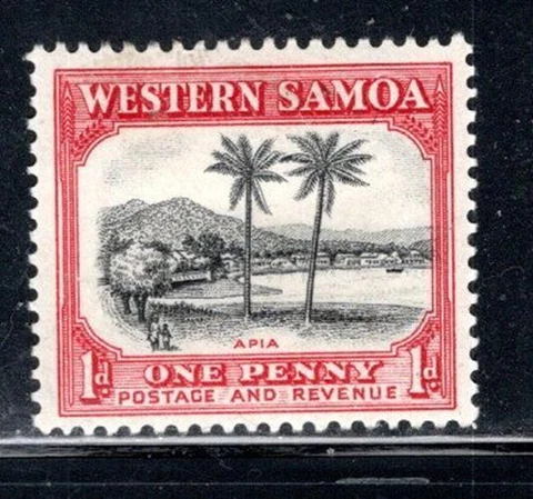 BRITISH WESTERN SAMOA  STAMPS MINT HINGED LOT 118AT Cover