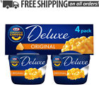 Kraft Deluxe Cheddar Cheese Macaroni and Cheese (4 Microwaveable Cups)