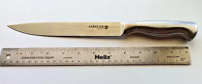 Sabatier Est 1810 8" Stainless Steel Slicing Knife - Metal Handle Foto 1 de 4