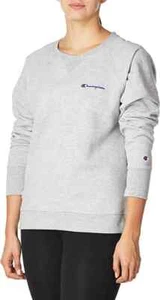 Champion Powerblend Graphic Boyfriend Crew Oxford Gray NEW NWT size Small  - Picture 1 of 2
