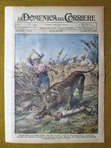 La Domenica del Corriere 25 dicembre 1926 Lewis - Yangtsè - Primo Traforo Alpi - Picture 1 of 1