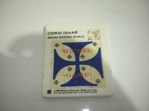CHRIS ISSAK PROMO PUZZLE WICKED GAME HEART SHAPED WORLD 1989 VINTAGE - Picture 1 of 3