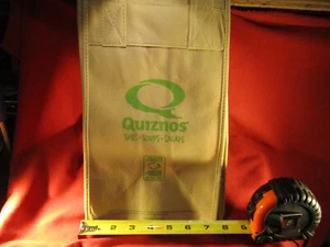 VINTAGE QUIZNOS Takeout Bags 7"x12"x6" lot of 4 - Picture 1 of 6