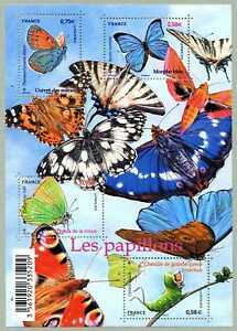 Feuillet F4498 - Les papillons - 2010