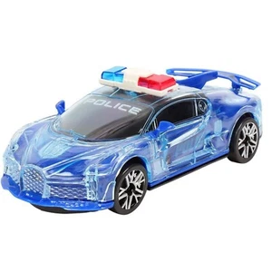 YSAMAX 1:36 Alloy Police Car- K137A75, Pull-Back Model, Blue - Picture 1 of 1