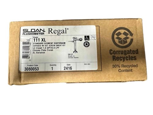 Sloan Regal Flushometer 111 XL Standard Segment Diaphragm 3080053 1 ...