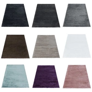 Hochflor Teppich Soft Shaggy, Flauschig, Einfarbig, Wohnzimmerteppich - Bild 1 von 64