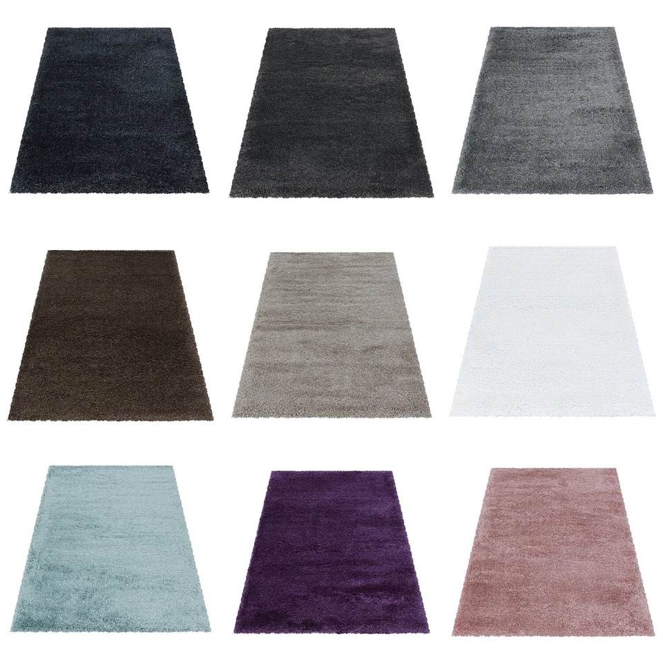 High pile carpet soft shaggy, fluffy, solid color, living room carpet - Image 1 of 1