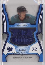 2021-22 SPx Finite Rookies Platinum /99 William Eklund #F-48 Rookie RC