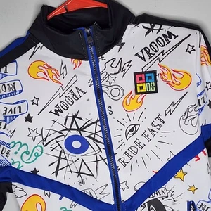 Demolition Brand Jacket Boys Size S/8 Zip Front Art As Fashion Kids SEE PHOTOS - Picture 1 of 9